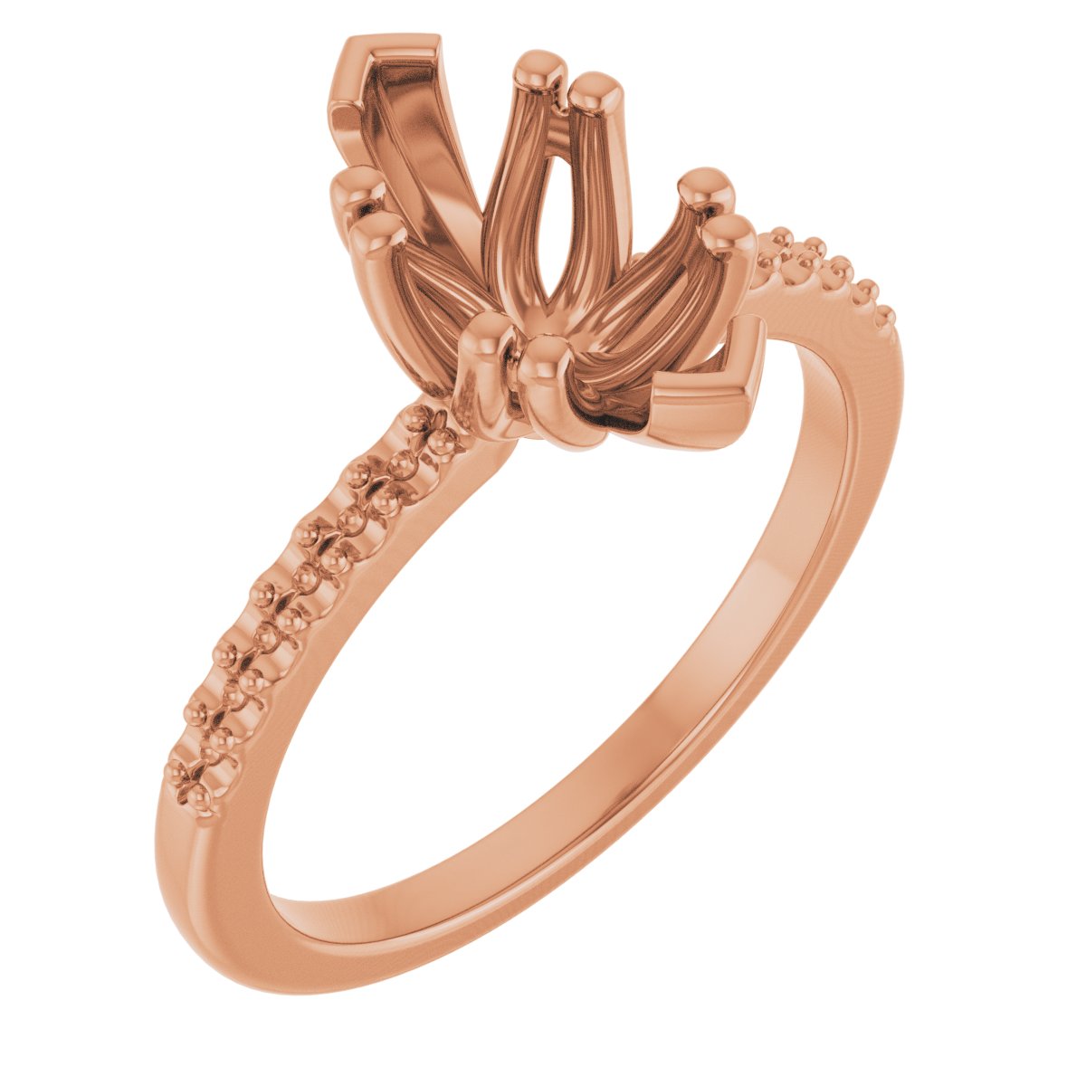 Twin-Prong Octet® Solitaire Engagement Ring
