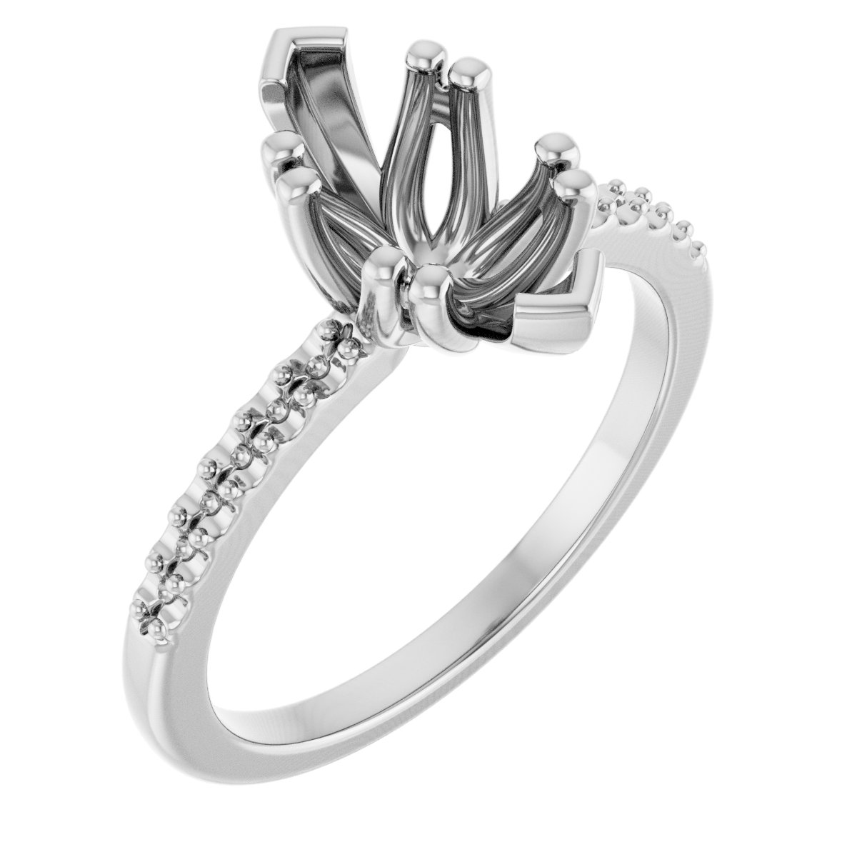 Twin-Prong Octet® Solitaire Engagement Ring