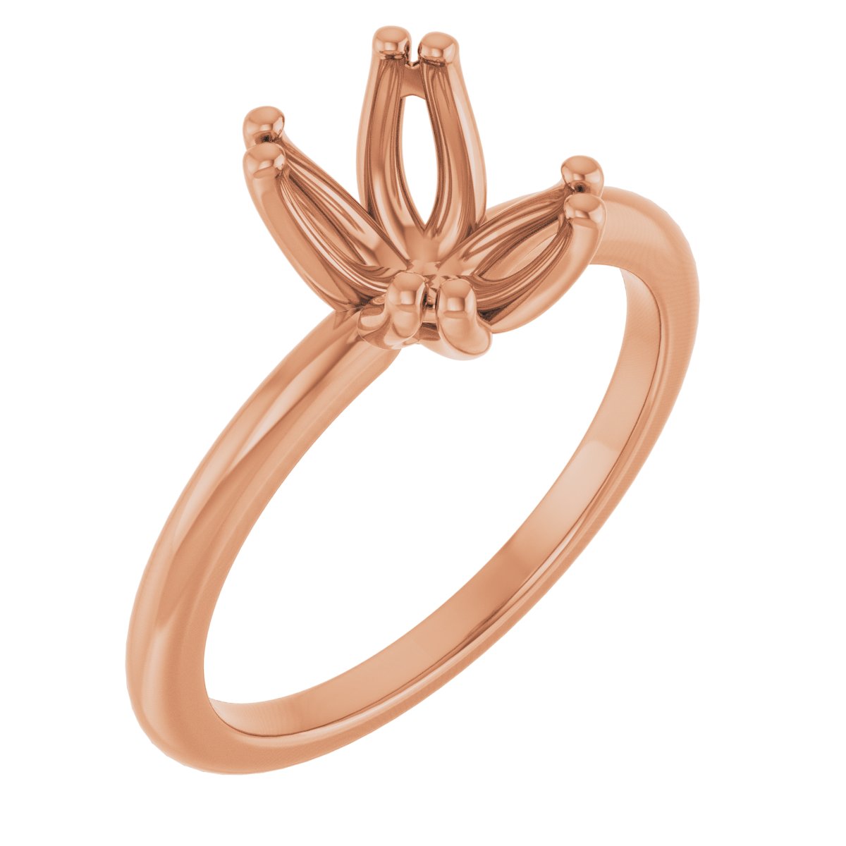 Twin-Prong Octet® Solitaire Engagement Ring