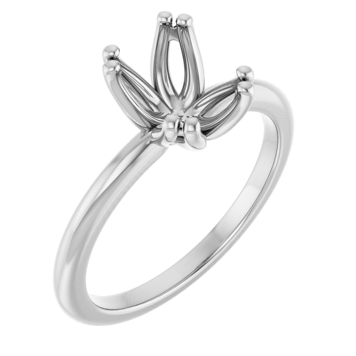 Twin-Prong Octet® Solitaire Engagement Ring