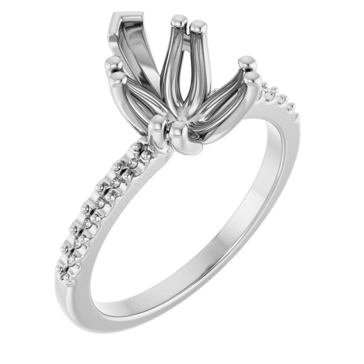 Twin-Prong Octet® Solitaire Engagement Ring