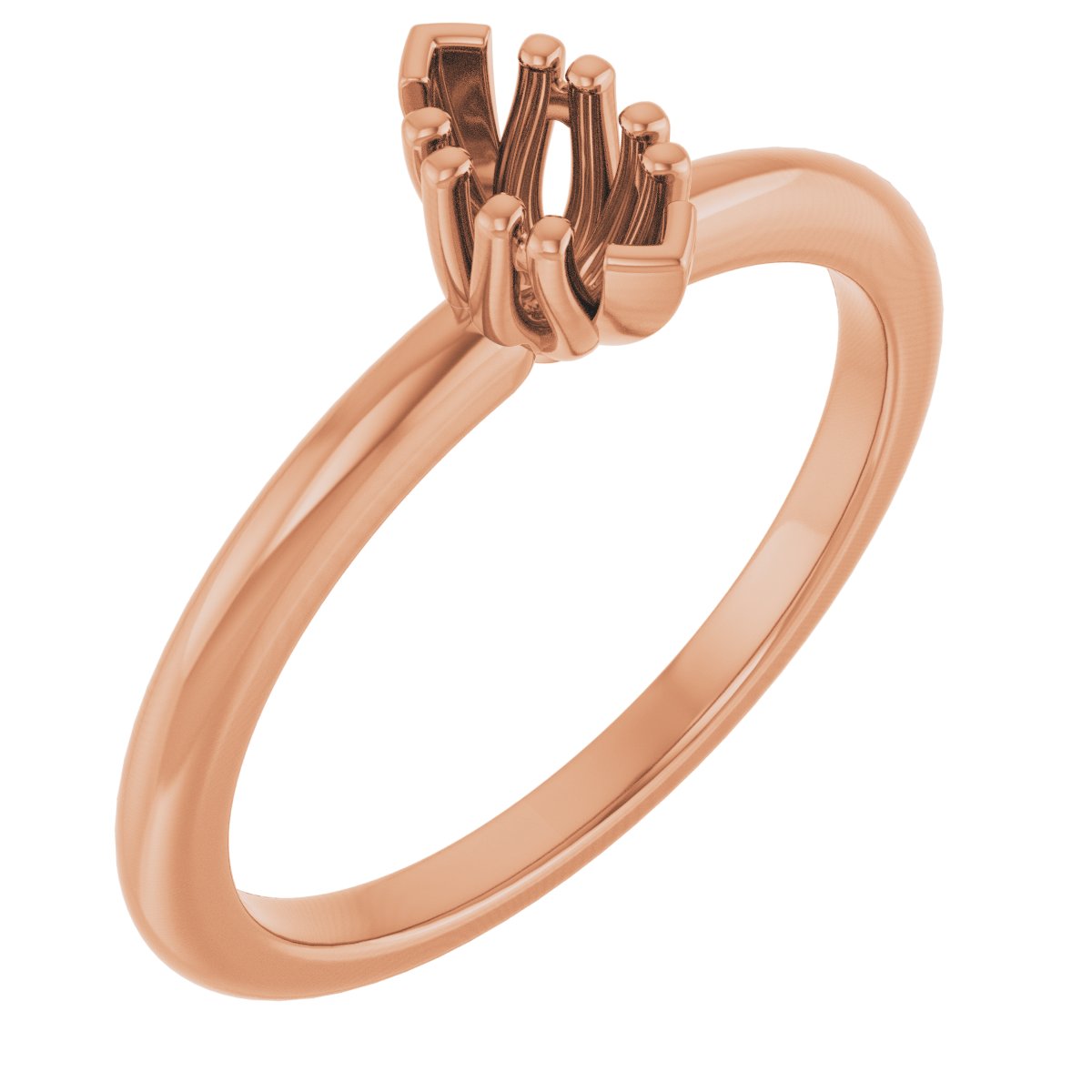 Twin-Prong Octet® Solitaire Engagement Ring