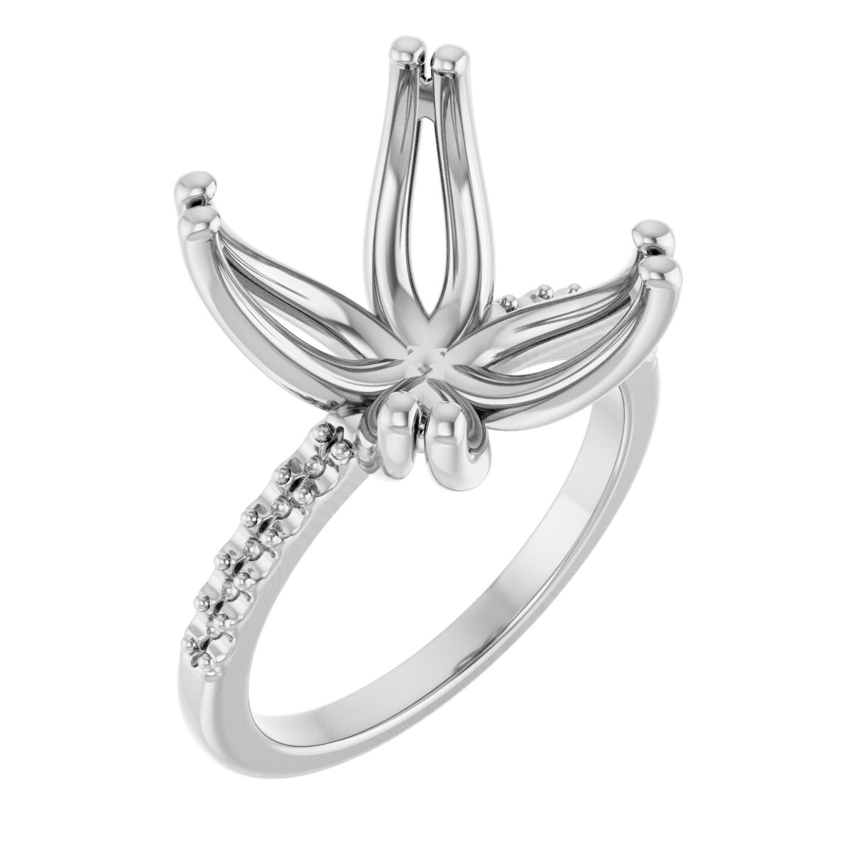 Twin-Prong Octet® Solitaire Engagement Ring