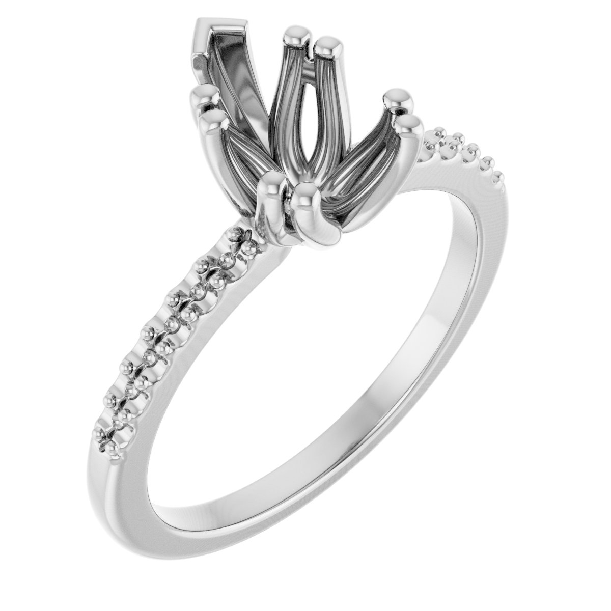 Twin-Prong Octet® Solitaire Engagement Ring