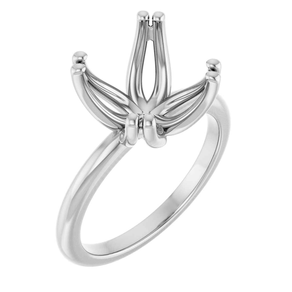 Twin-Prong Octet® Solitaire Engagement Ring