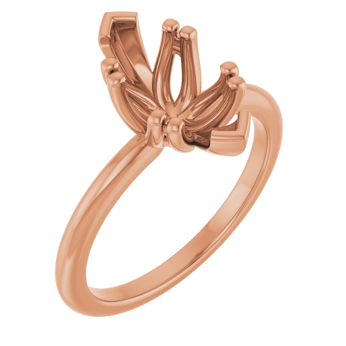 Twin-Prong Octet® Solitaire Engagement Ring