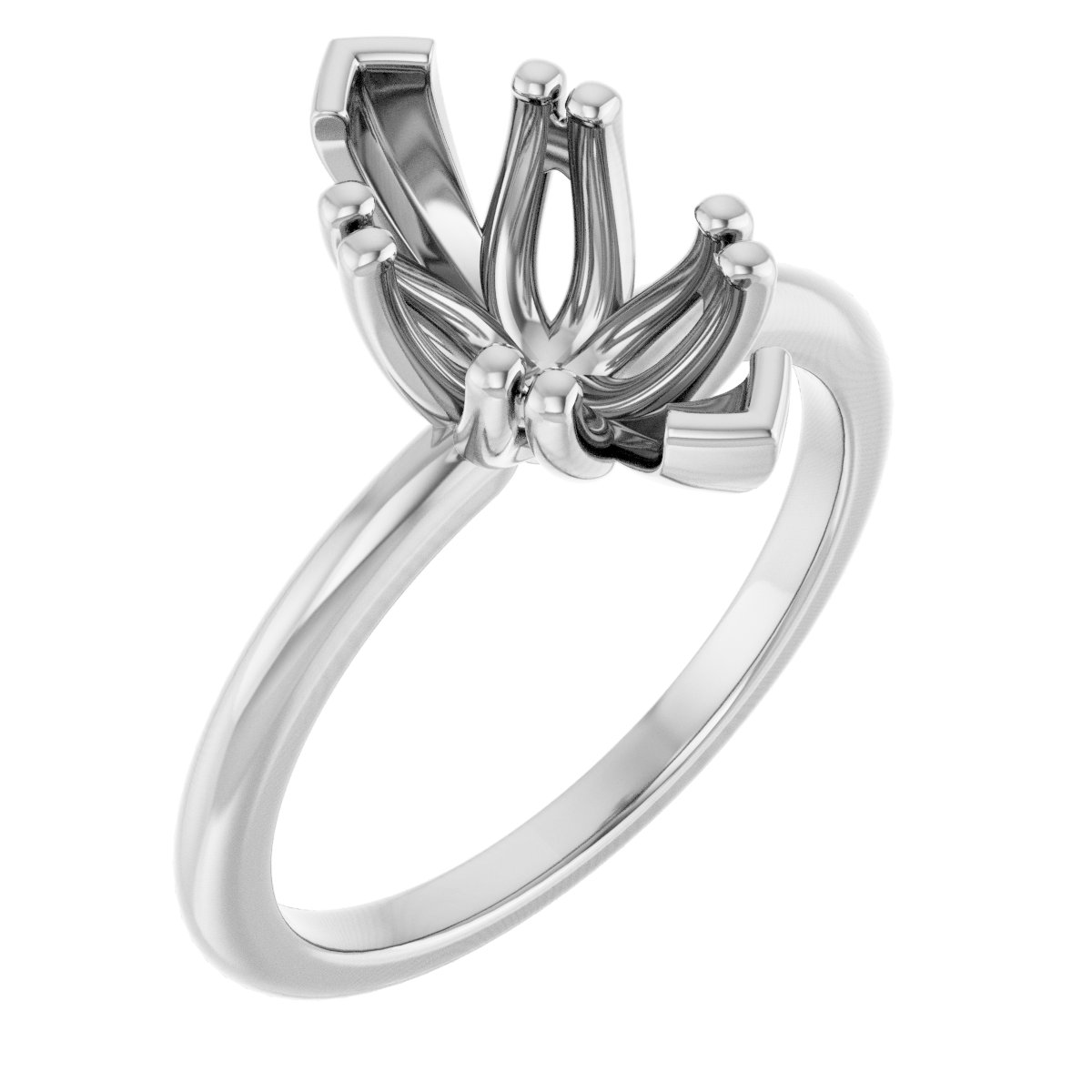 Twin-Prong Octet® Solitaire Engagement Ring