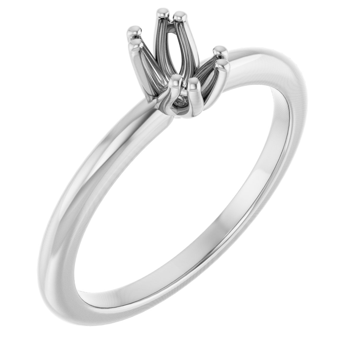 Twin-Prong Octet® Solitaire Engagement Ring