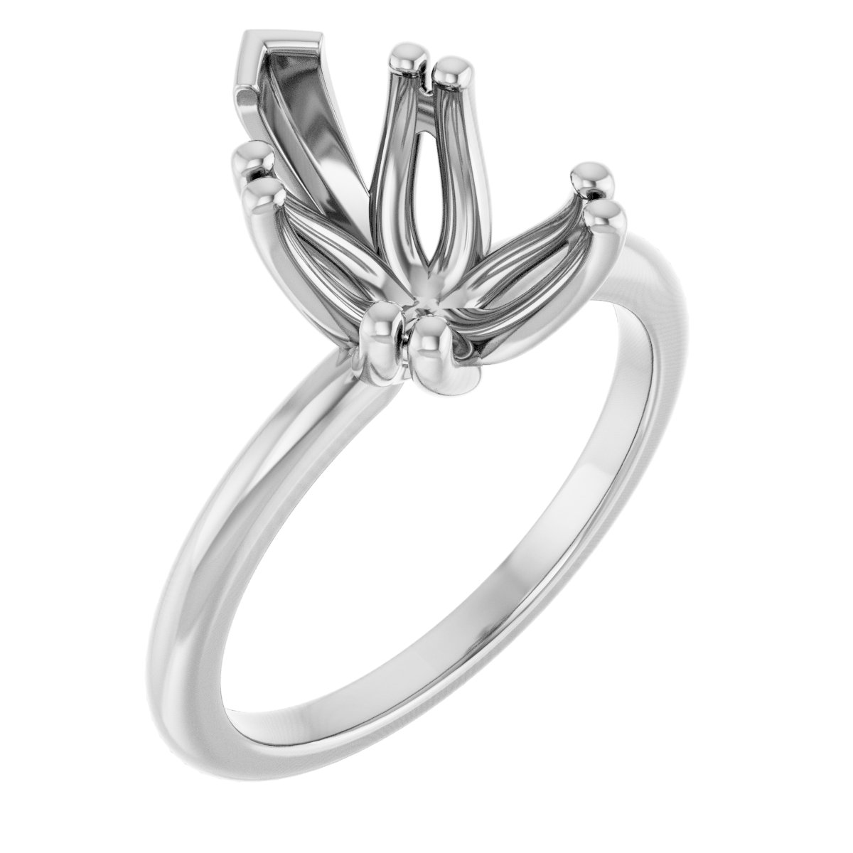 Twin-Prong Octet® Solitaire Engagement Ring