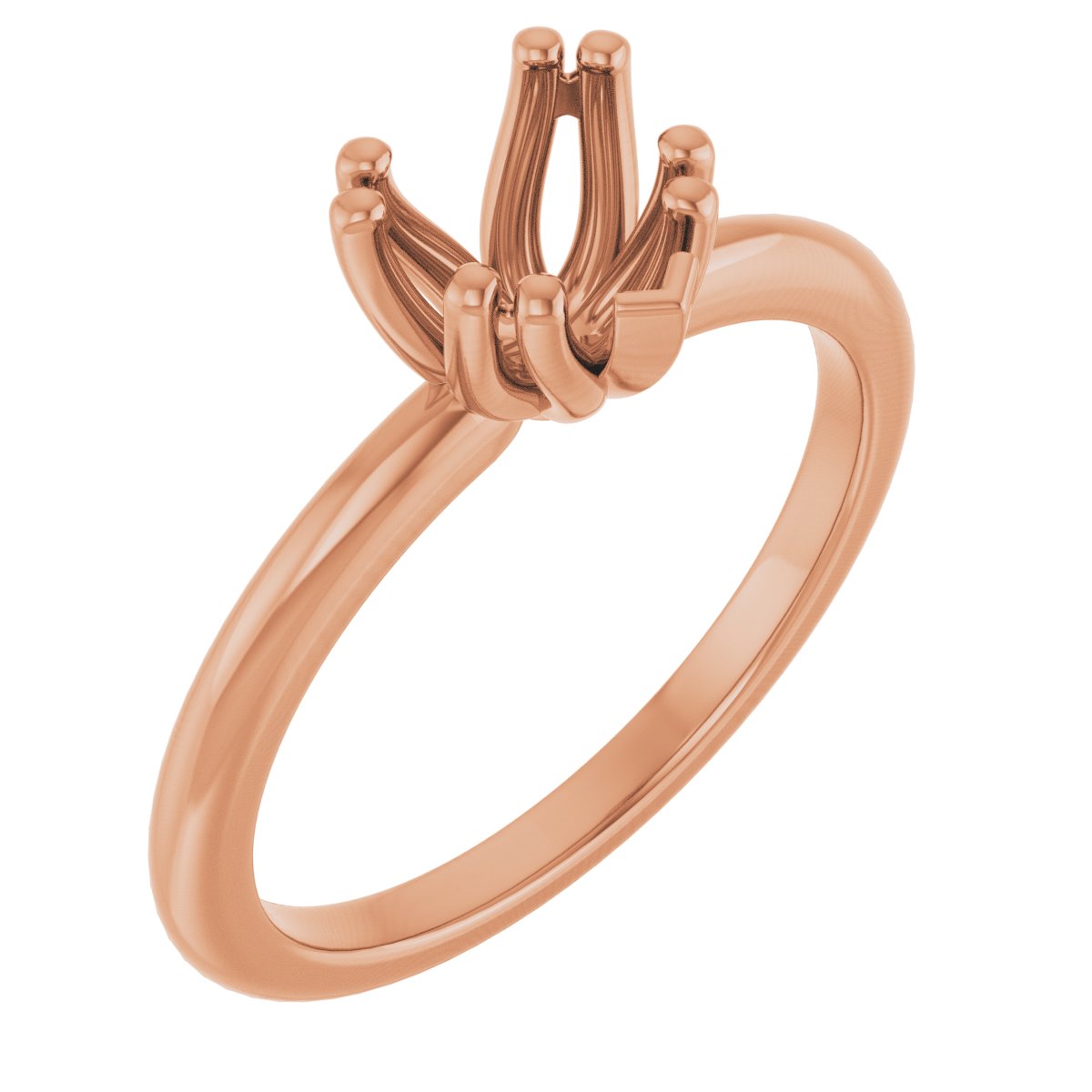 Twin-Prong Octet® Solitaire Engagement Ring