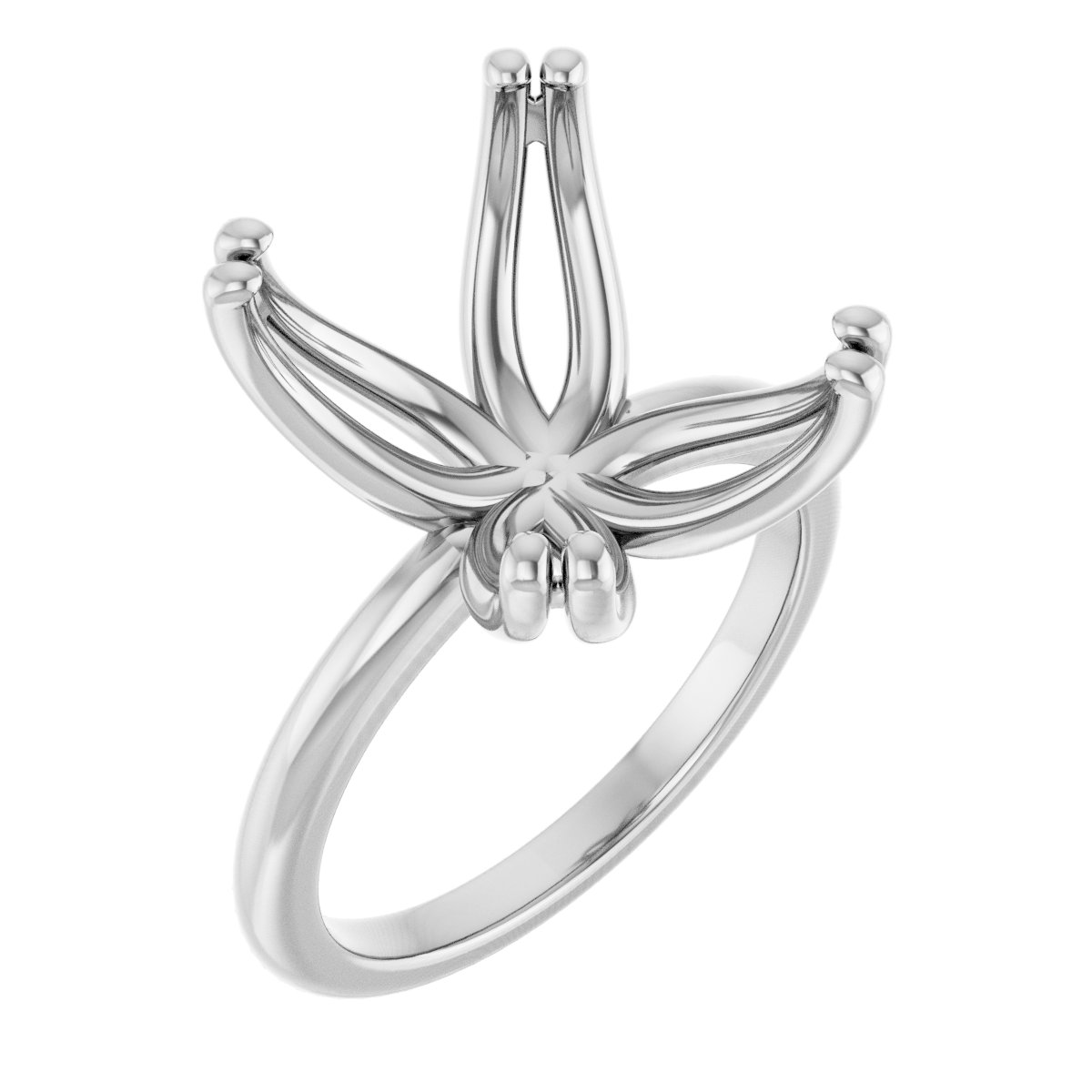 Twin-Prong Octet® Solitaire Engagement Ring