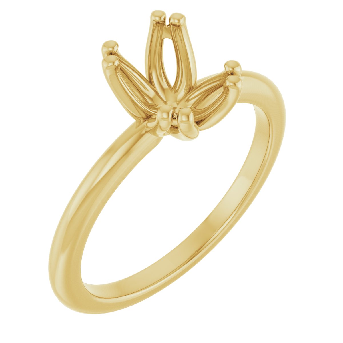Twin-Prong Octet® Solitaire Engagement Ring