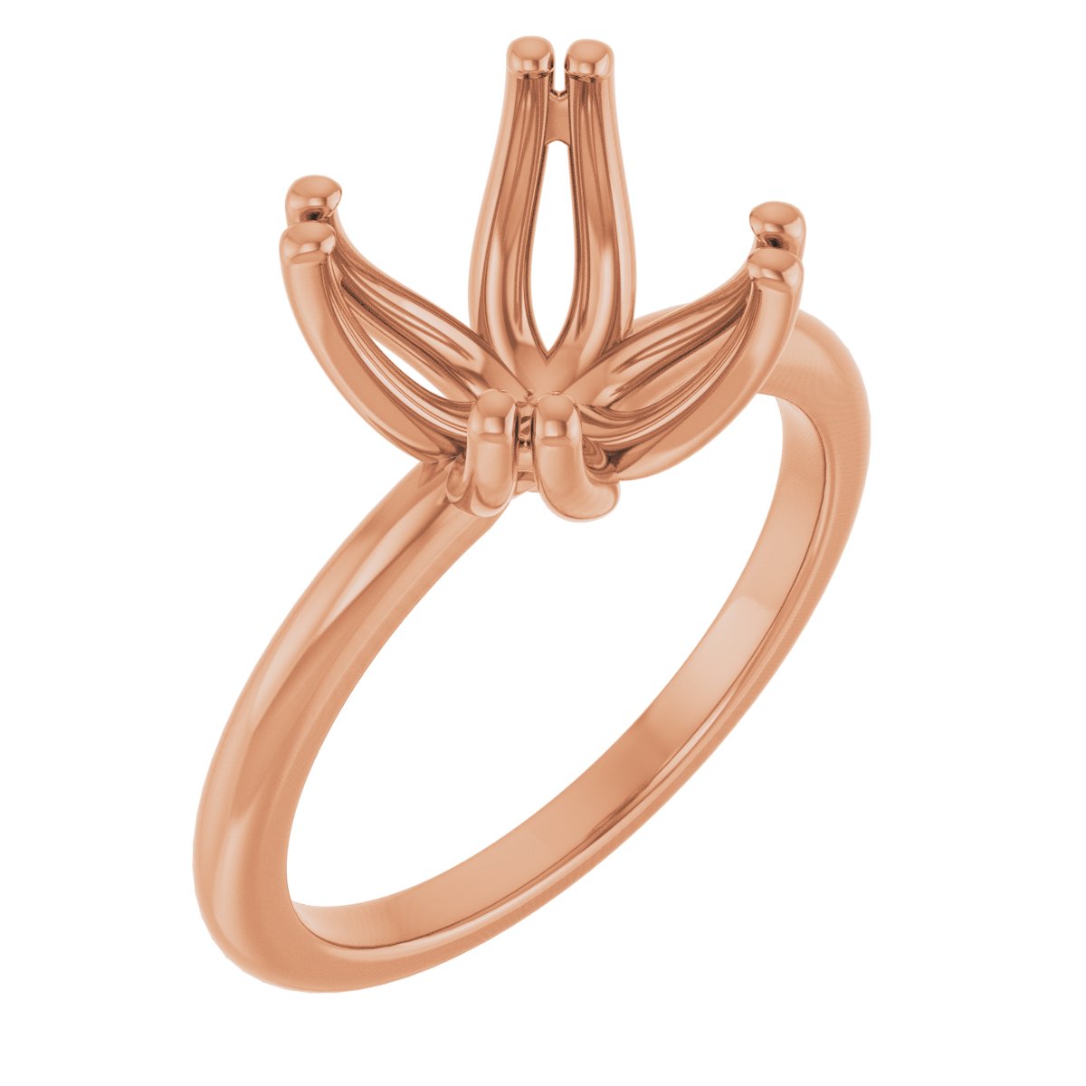 Twin-Prong Octet® Solitaire Engagement Ring