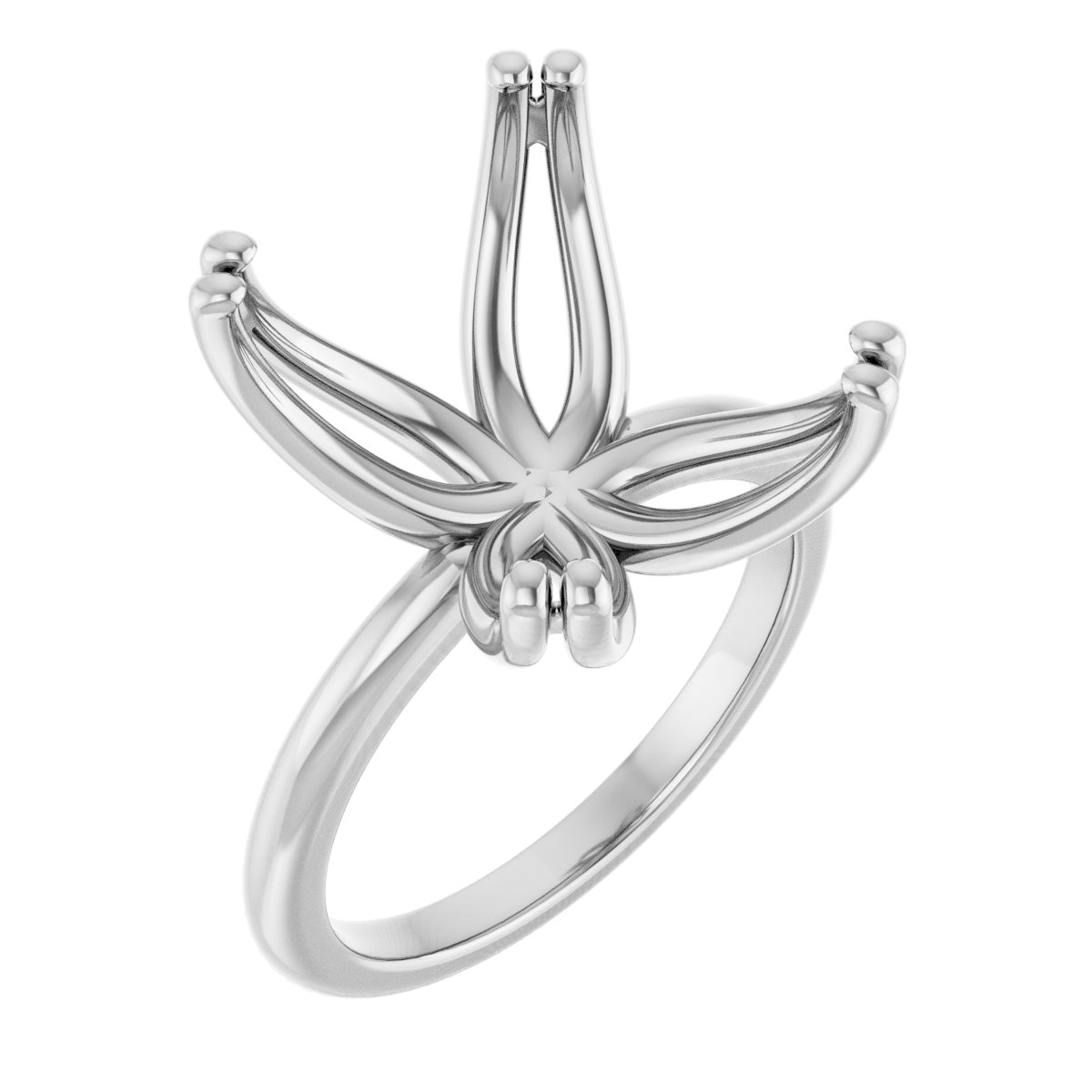Twin-Prong Octet® Solitaire Engagement Ring