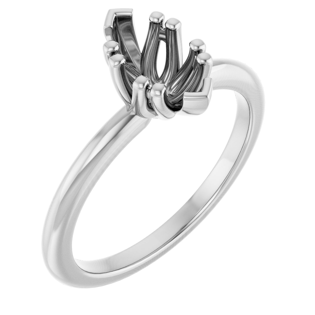 Twin-Prong Octet® Solitaire Engagement Ring