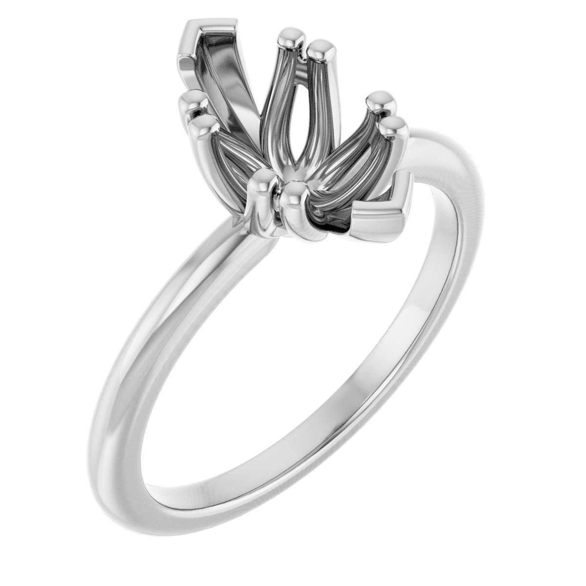 Twin-Prong Octet® Solitaire Engagement Ring