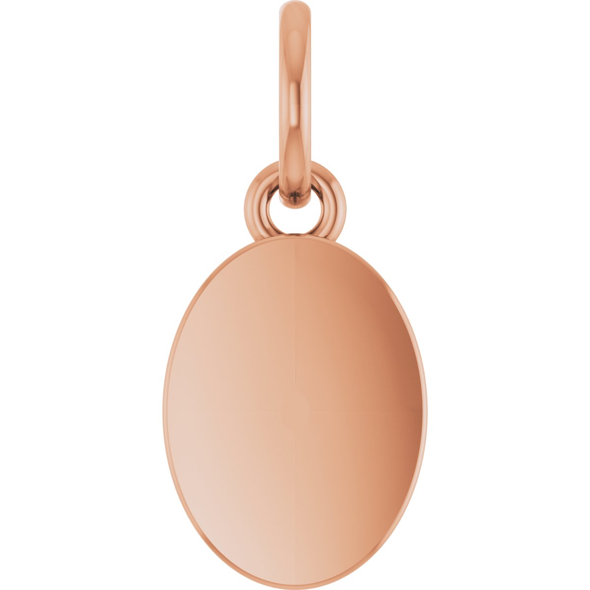 Engravable Oval Pendant