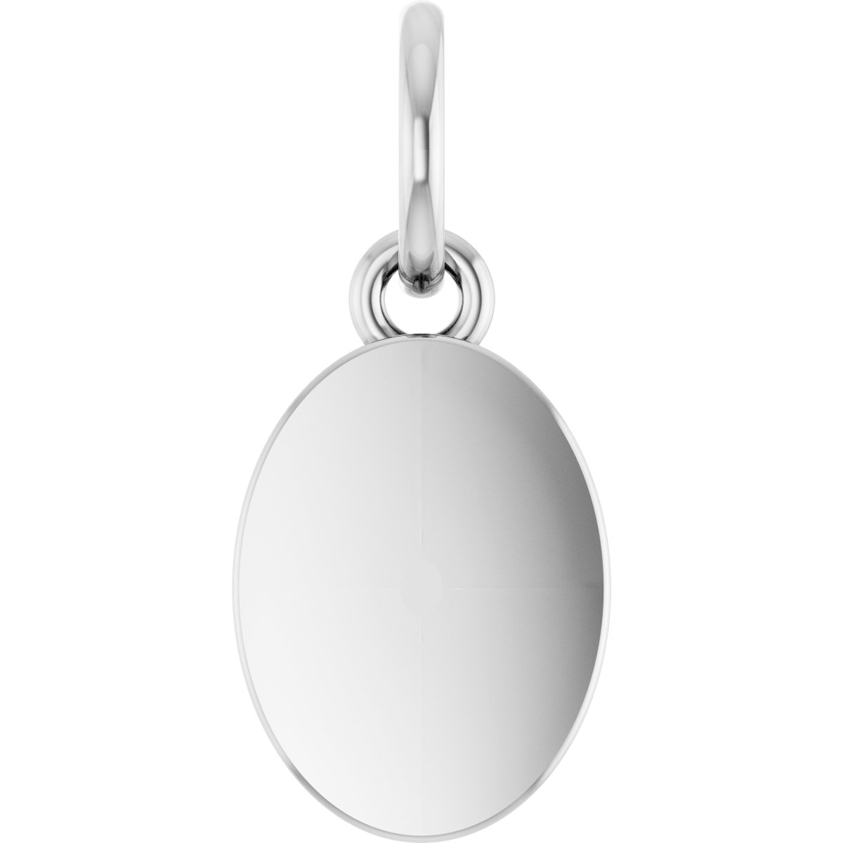 Engravable Oval Pendant