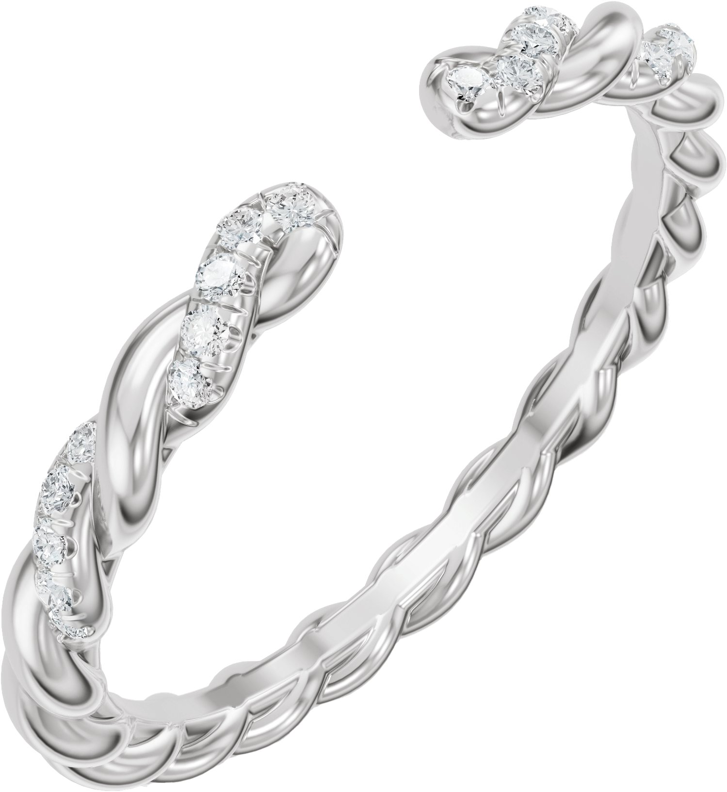 Accented Rope Open Band