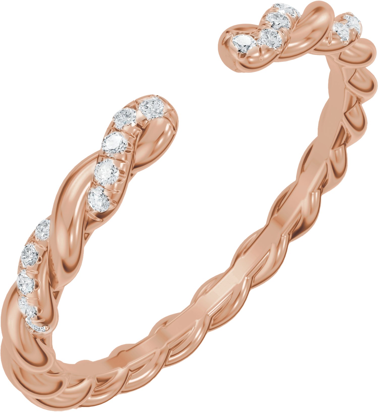 Accented Rope Open Band