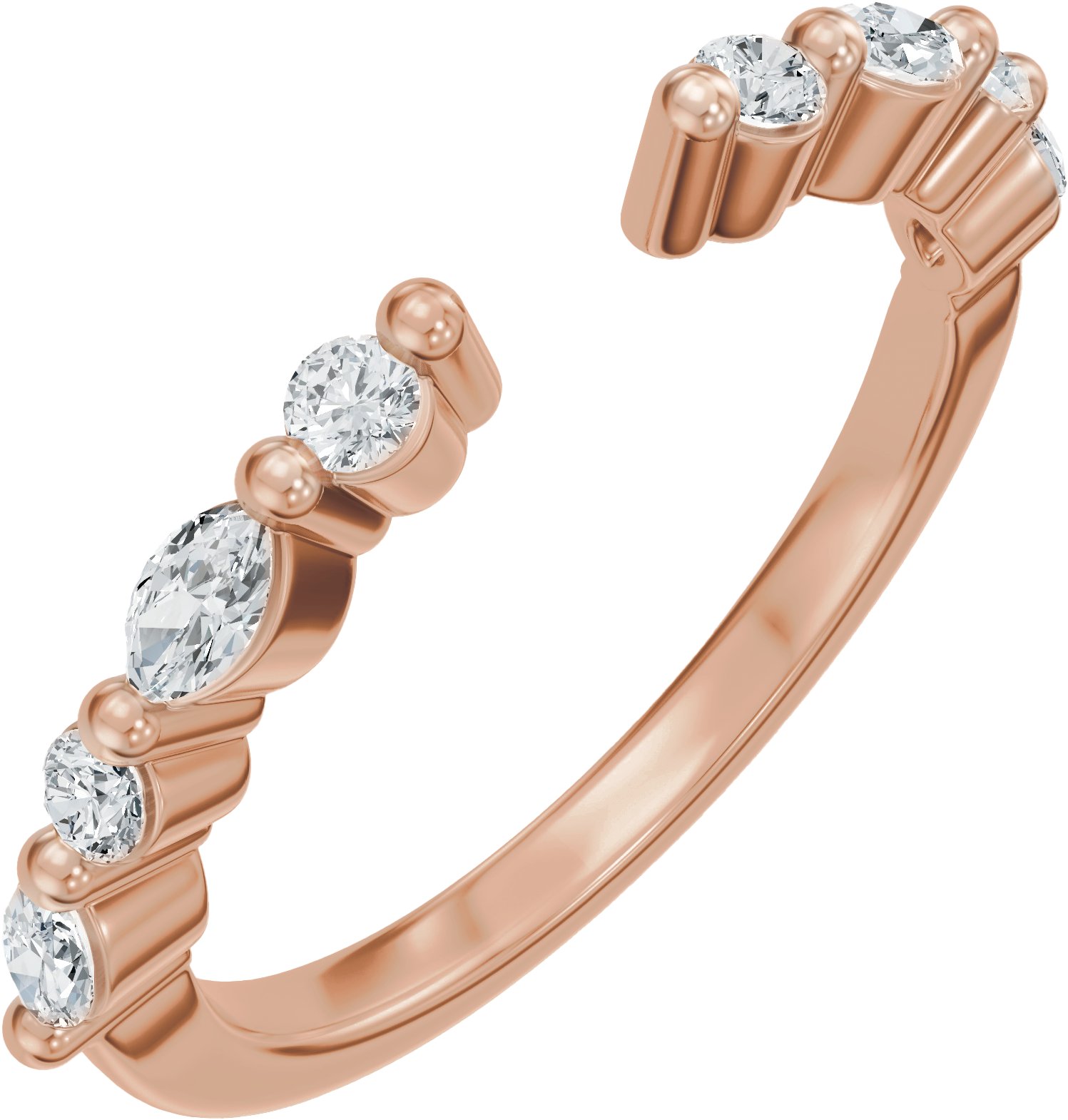 Vintage-Inspired Open Band