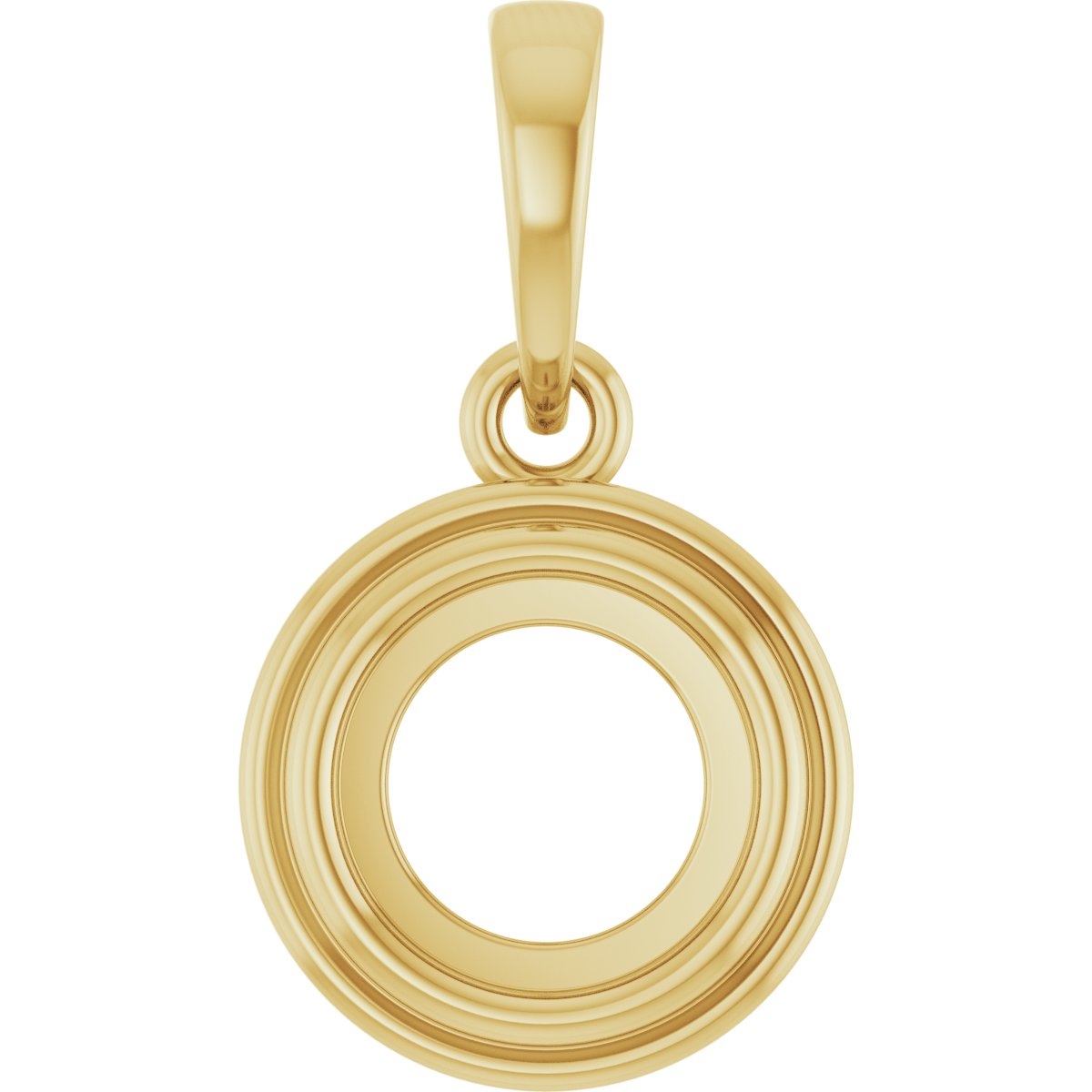 Bezel-Set Cabochon Pendant