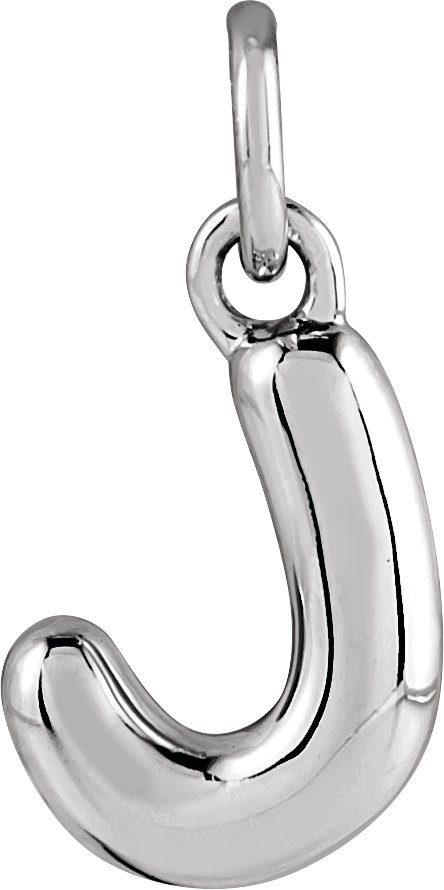 Bubble Initial Necklace or Pendant