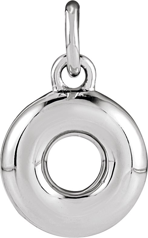 Bubble Initial Necklace or Pendant
