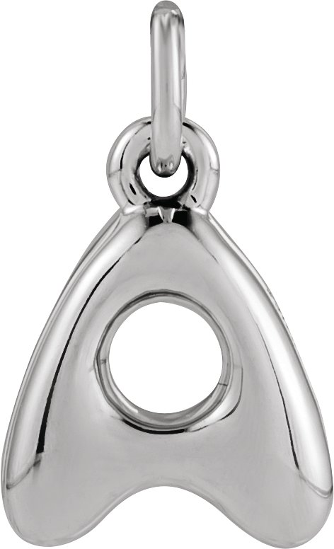 Bubble Initial Necklace or Pendant
