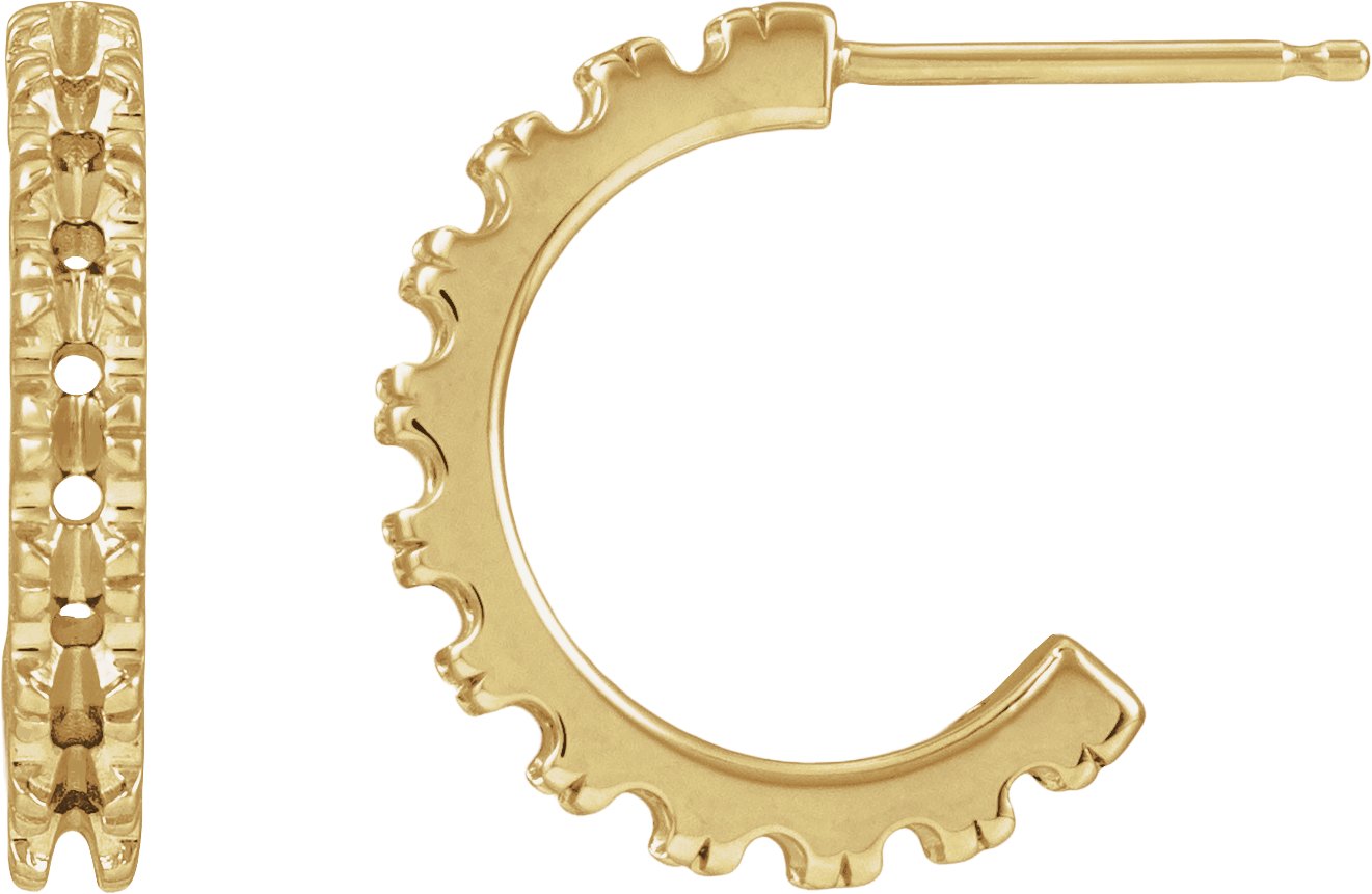 French-Set Hoop Earrings