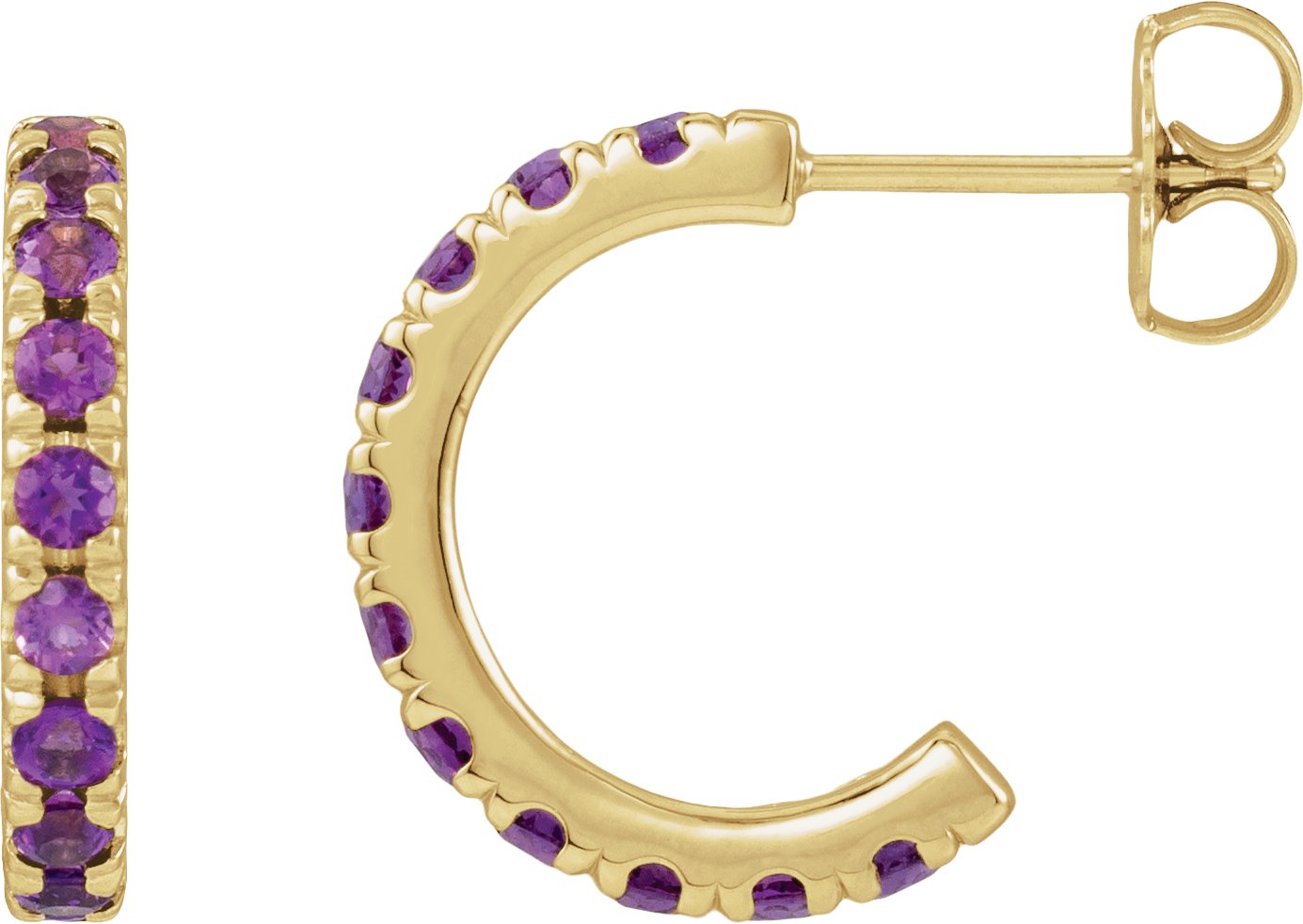 French-Set Hoop Earrings