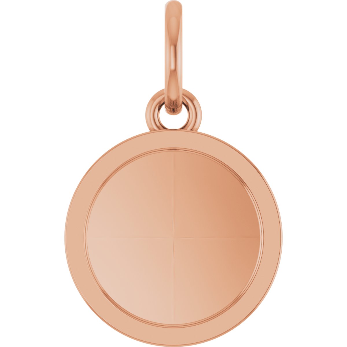 Engravable Round Pendant