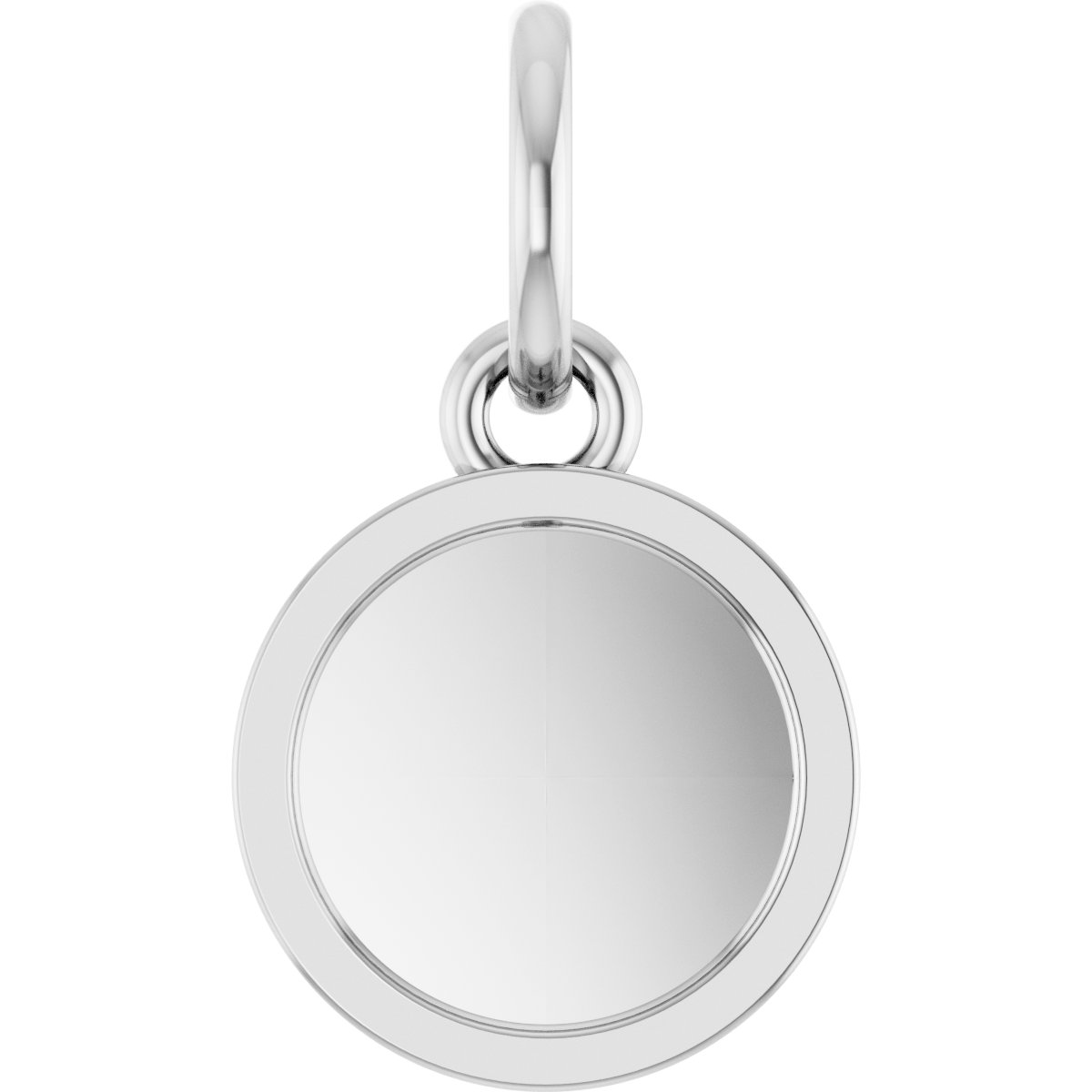 Engravable Round Pendant