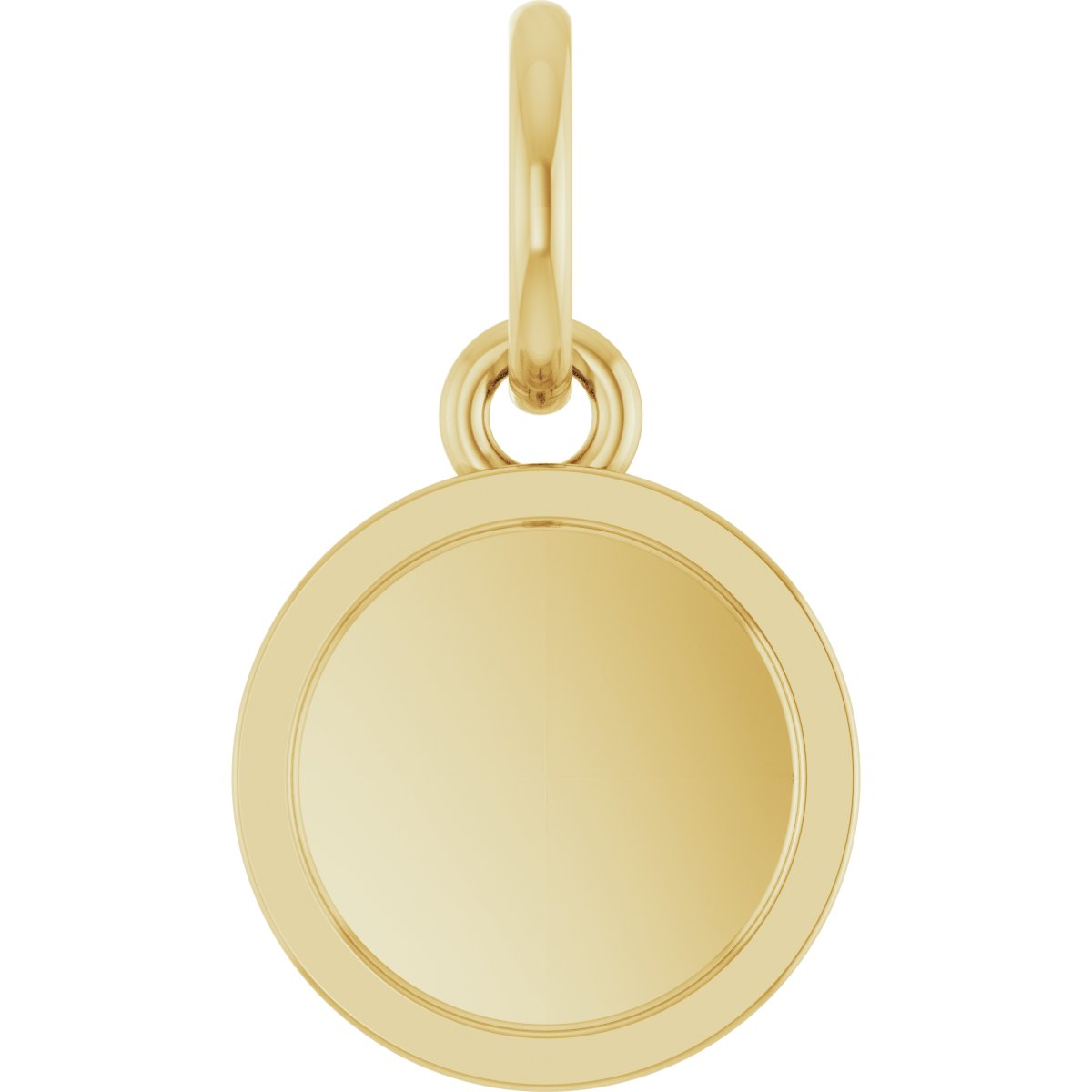 Engravable Round Pendant
