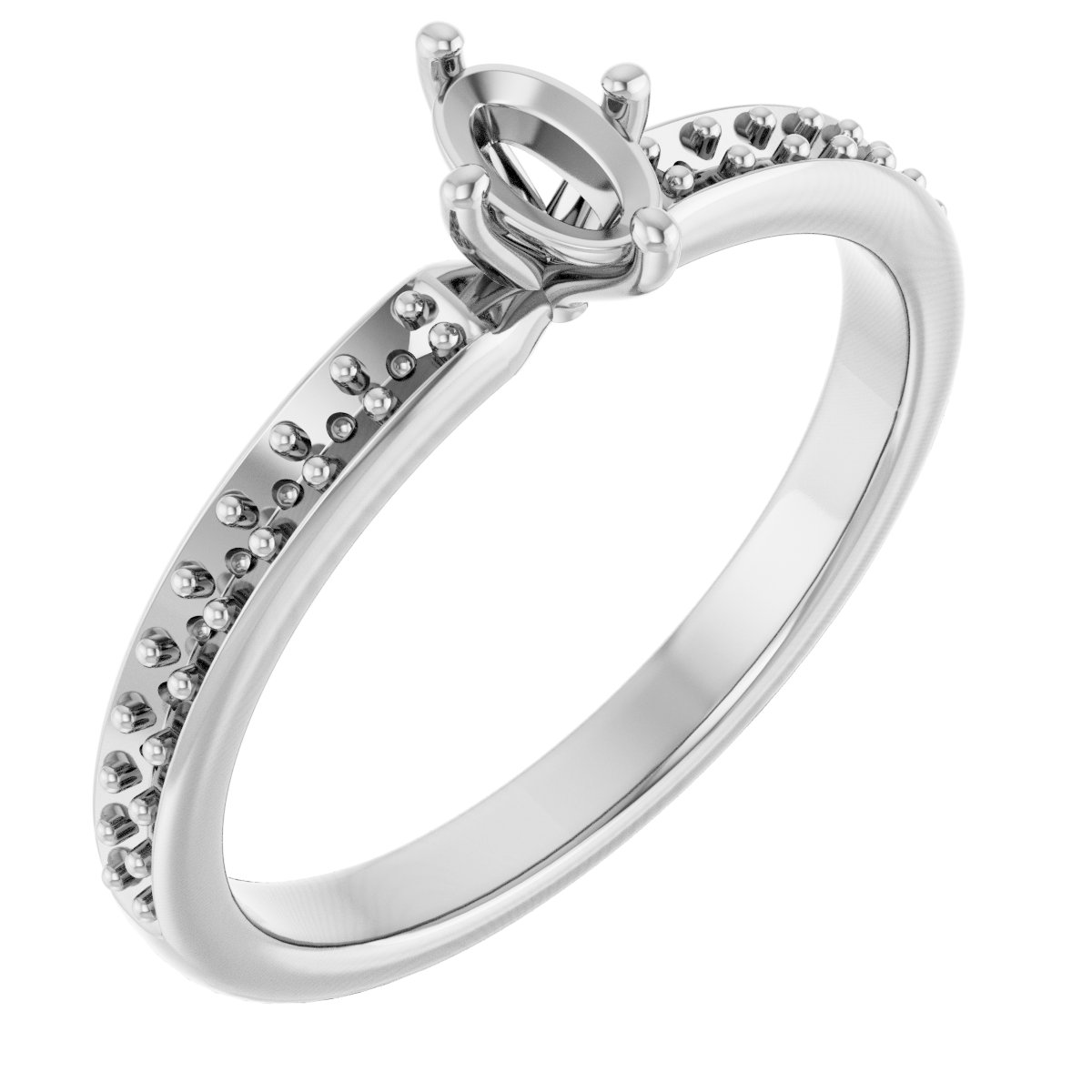 14k White Gold
