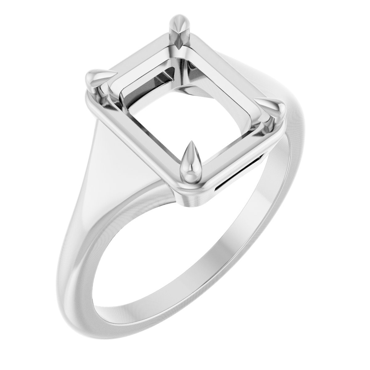 Claw-Prong Solitaire Ring