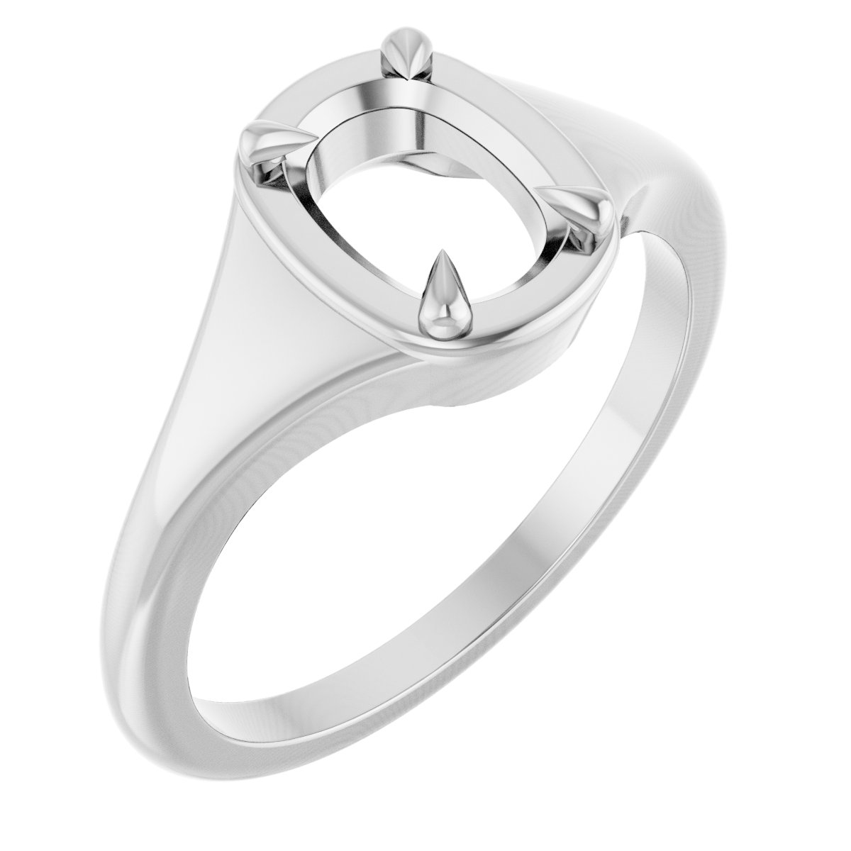 Claw-Prong Solitaire Ring