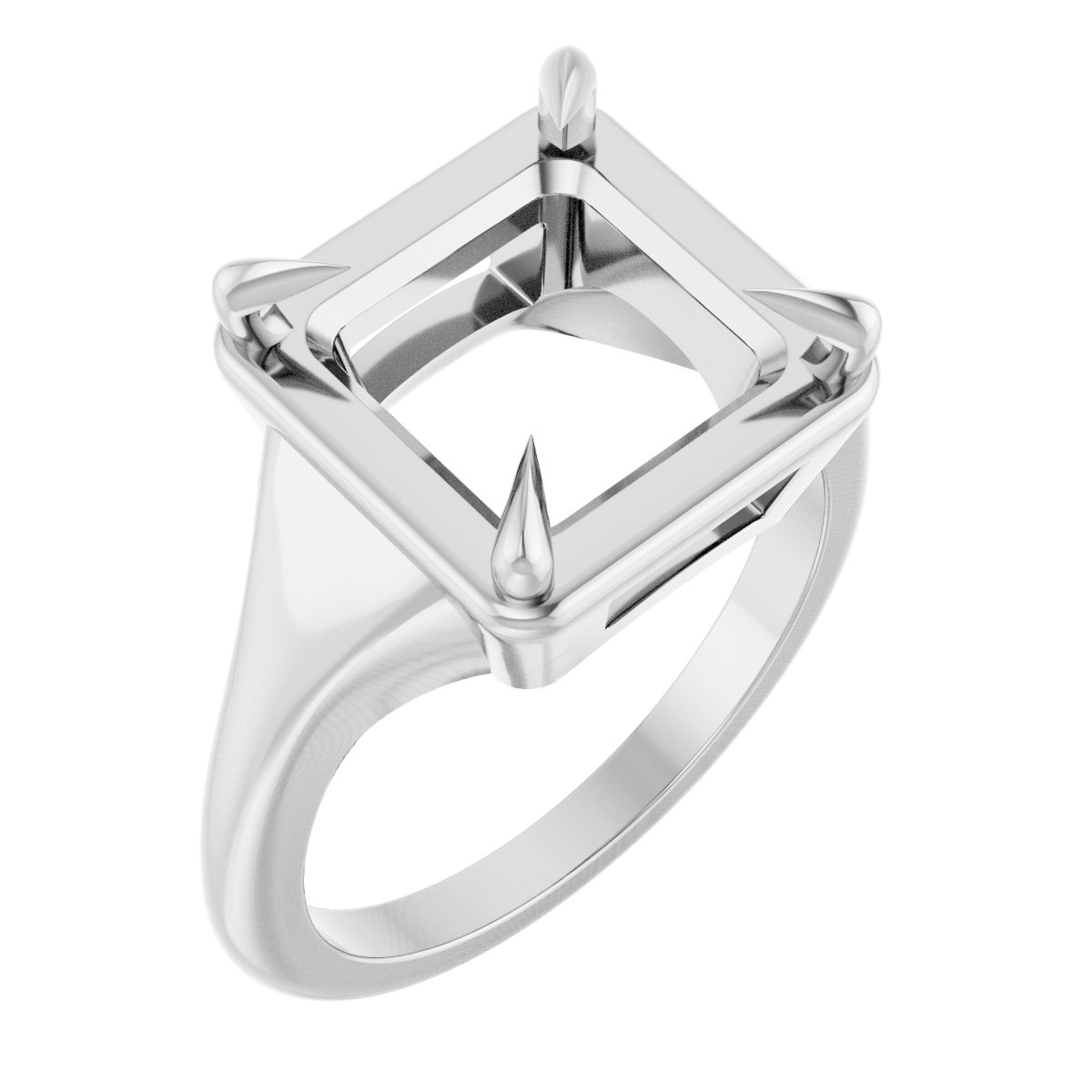 Claw-Prong Solitaire Ring