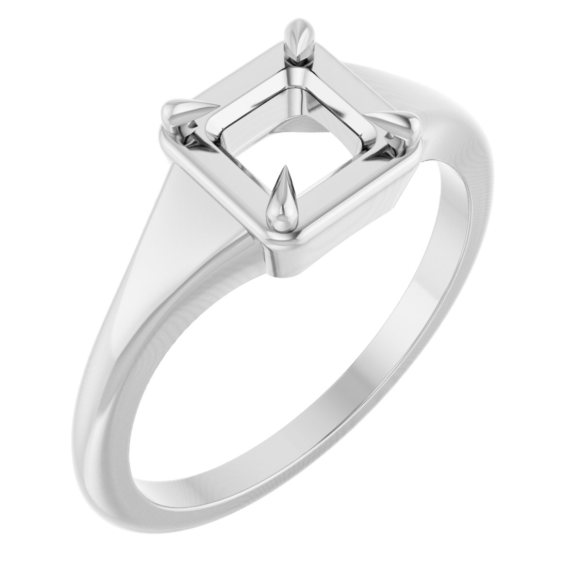 Claw-Prong Solitaire Ring