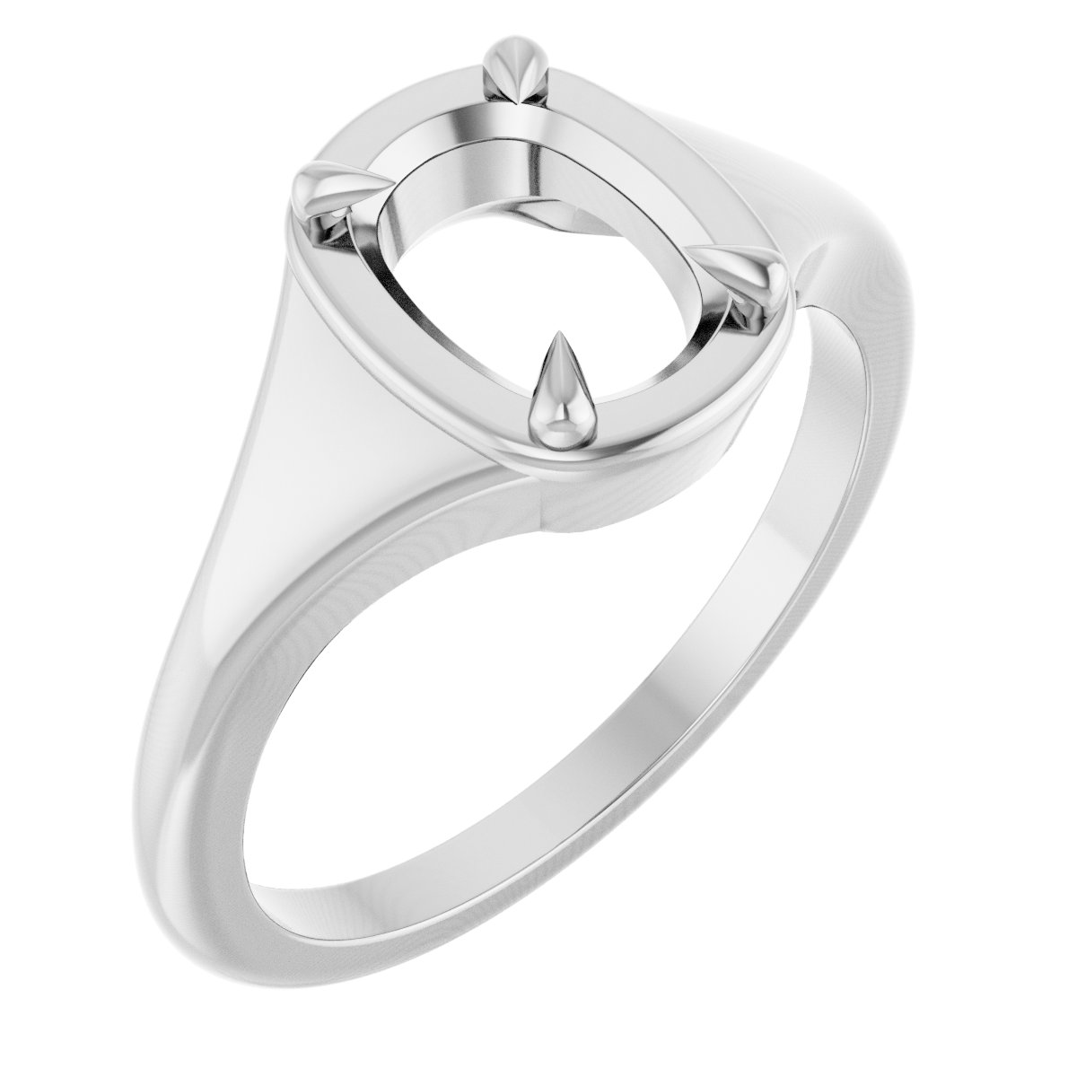 Claw-Prong Solitaire Ring