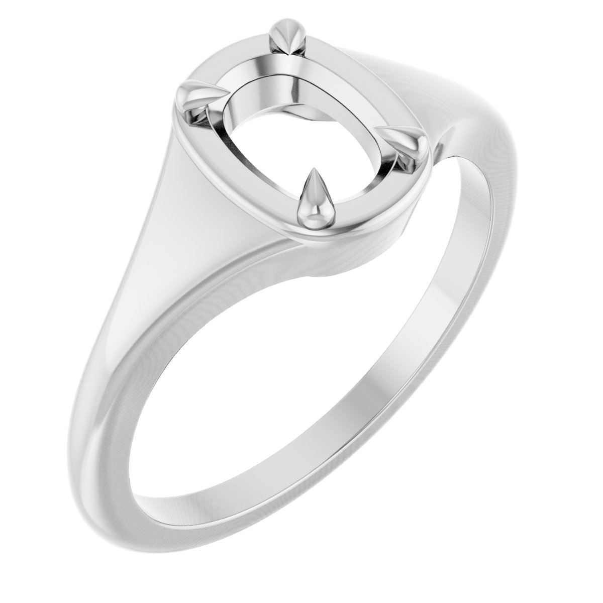Claw-Prong Solitaire Ring