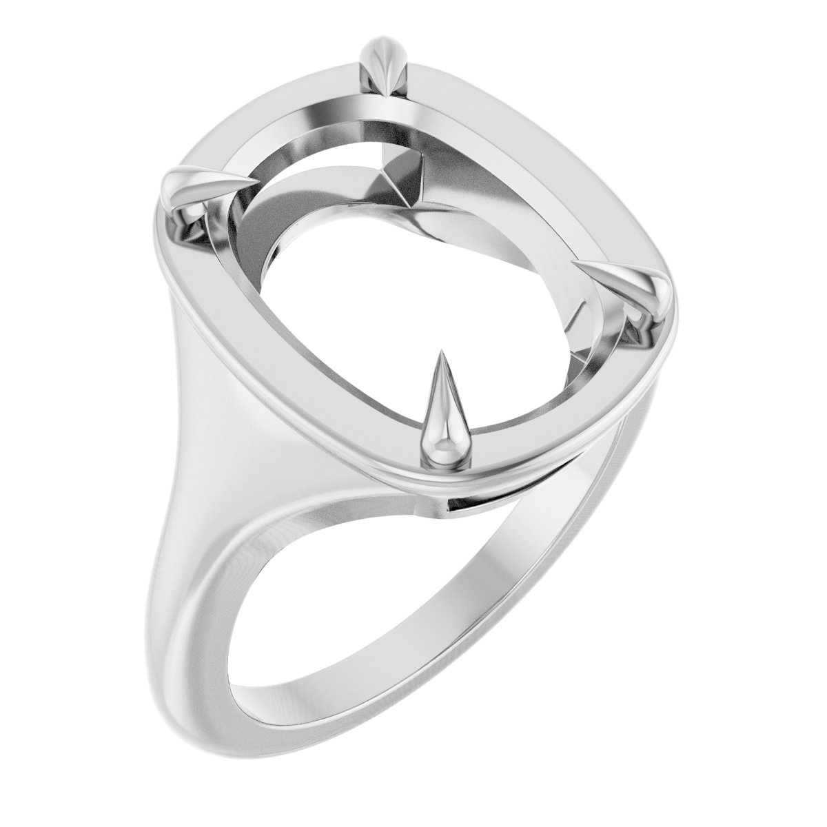 Claw-Prong Solitaire Ring