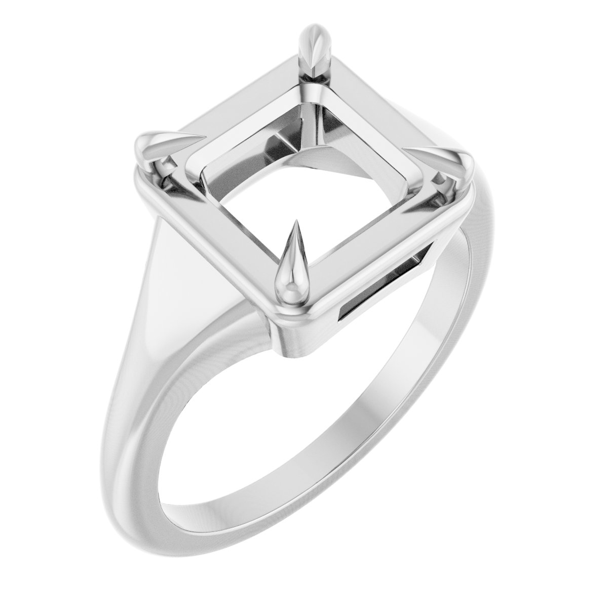 Claw-Prong Solitaire Ring
