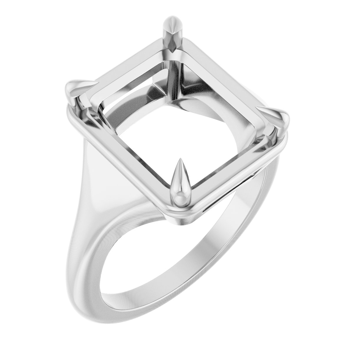 Claw-Prong Solitaire Ring