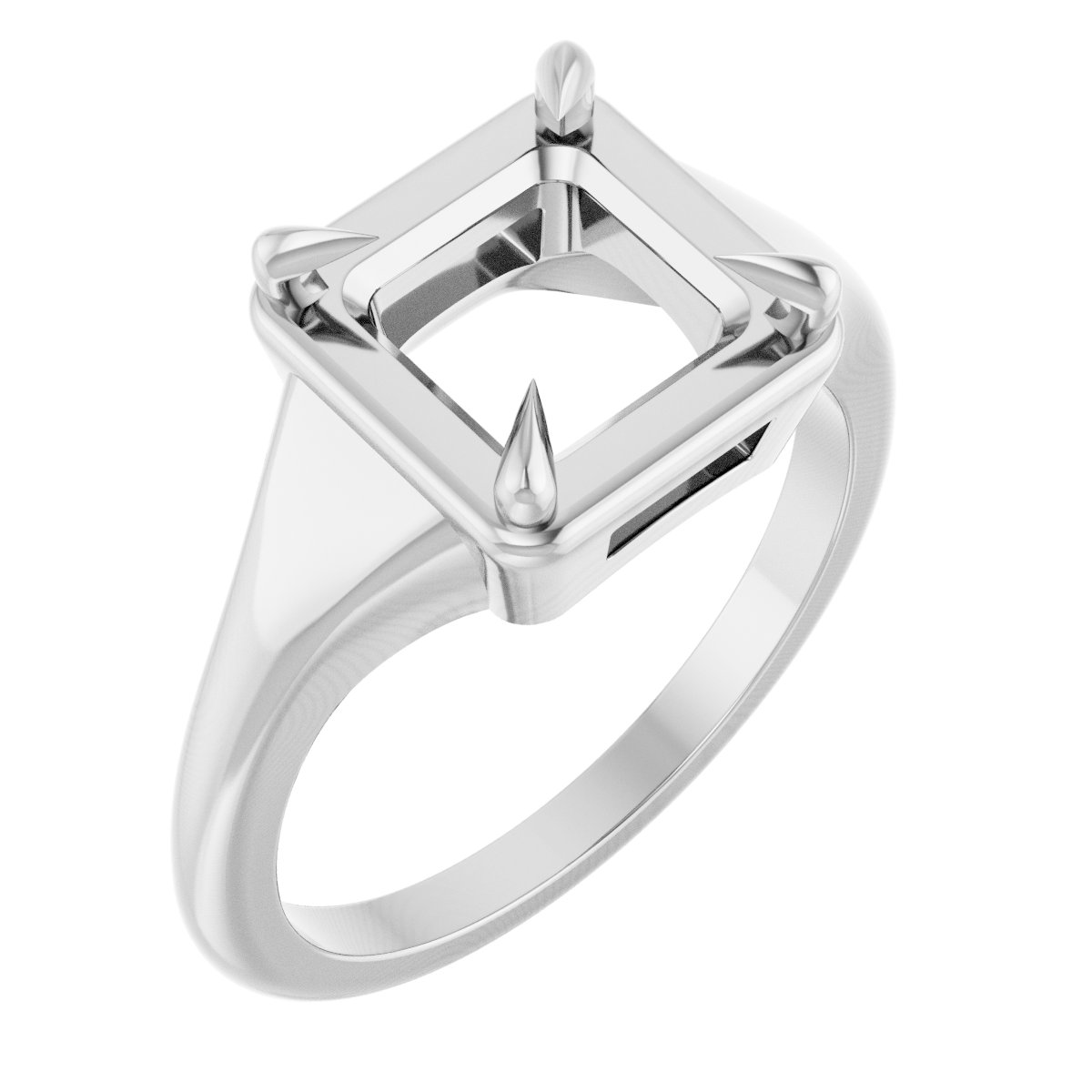 Claw-Prong Solitaire Ring