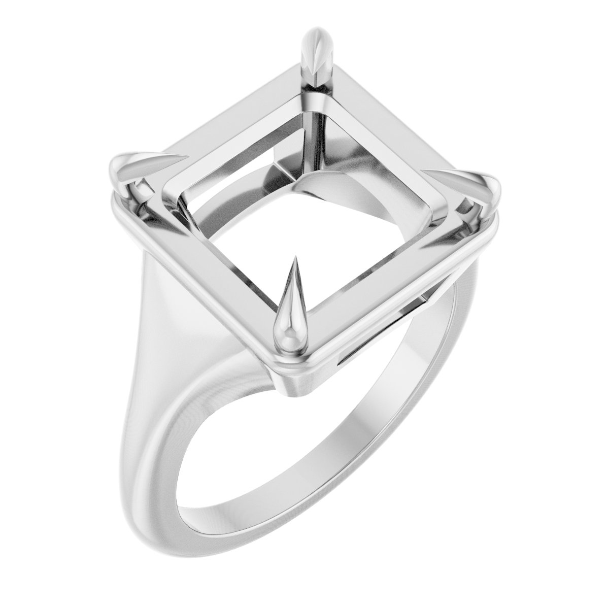 Claw-Prong Solitaire Ring