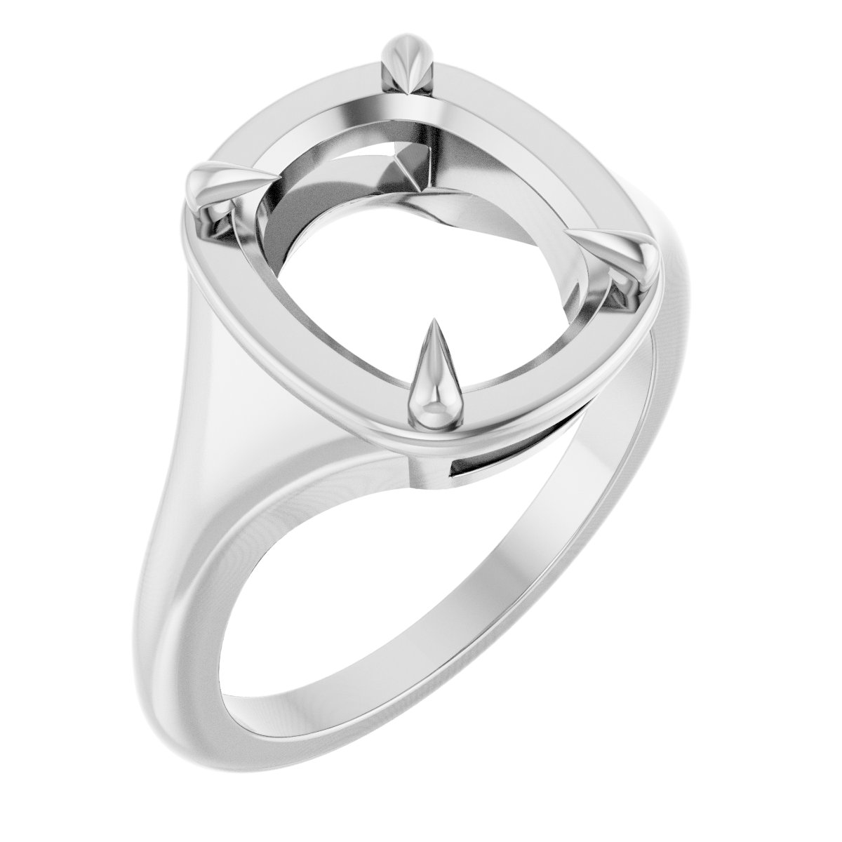 Claw-Prong Solitaire Ring