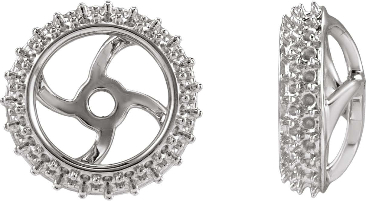 Halo-Style Earring Jackets