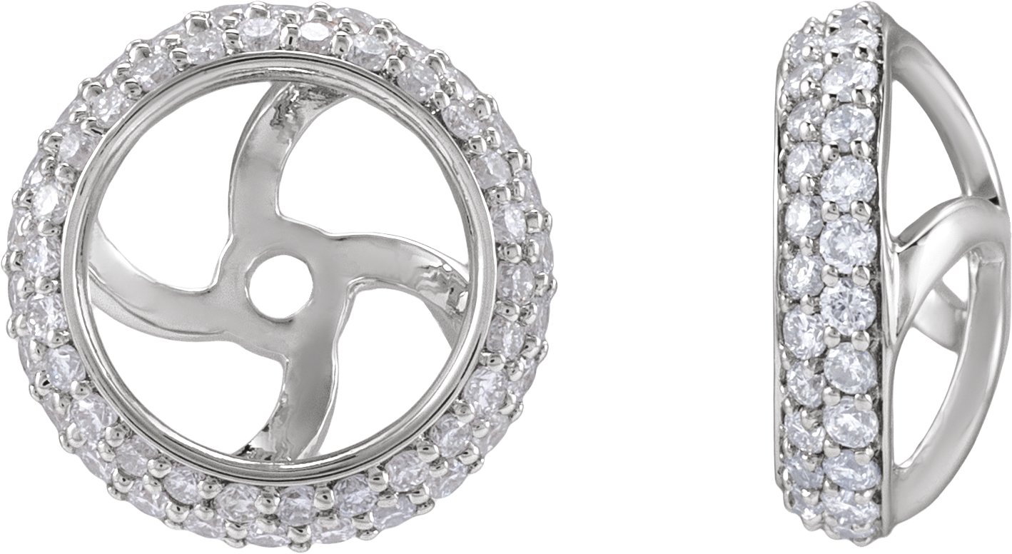 Halo-Style Earring Jackets