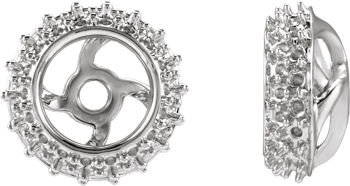 Halo-Style Earring Jackets